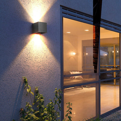 Blin Square Adjustable Modern Aluminum Outdoor Lights