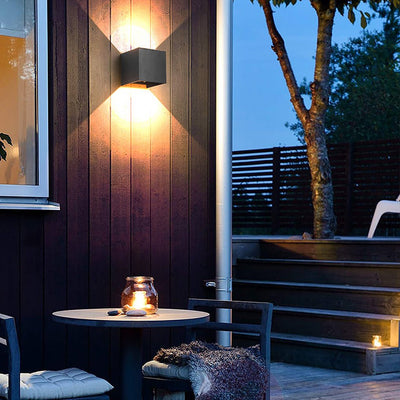 Blin Square Adjustable Modern Aluminum Outdoor Lights