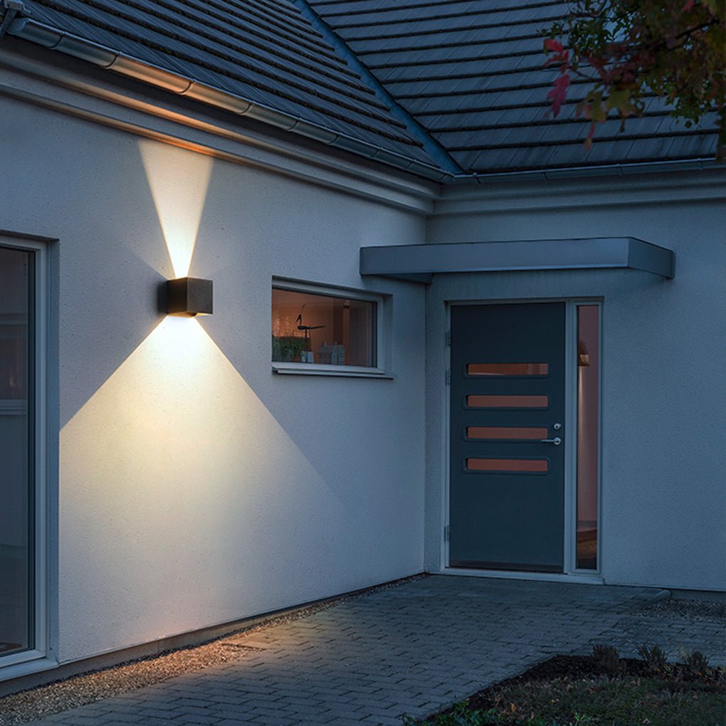 Monroe Adjustable Beam Angle Aluminum Outdoor Wall Lights