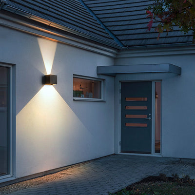 Monroe Adjustable Beam Angle Aluminum Outdoor Wall Lights