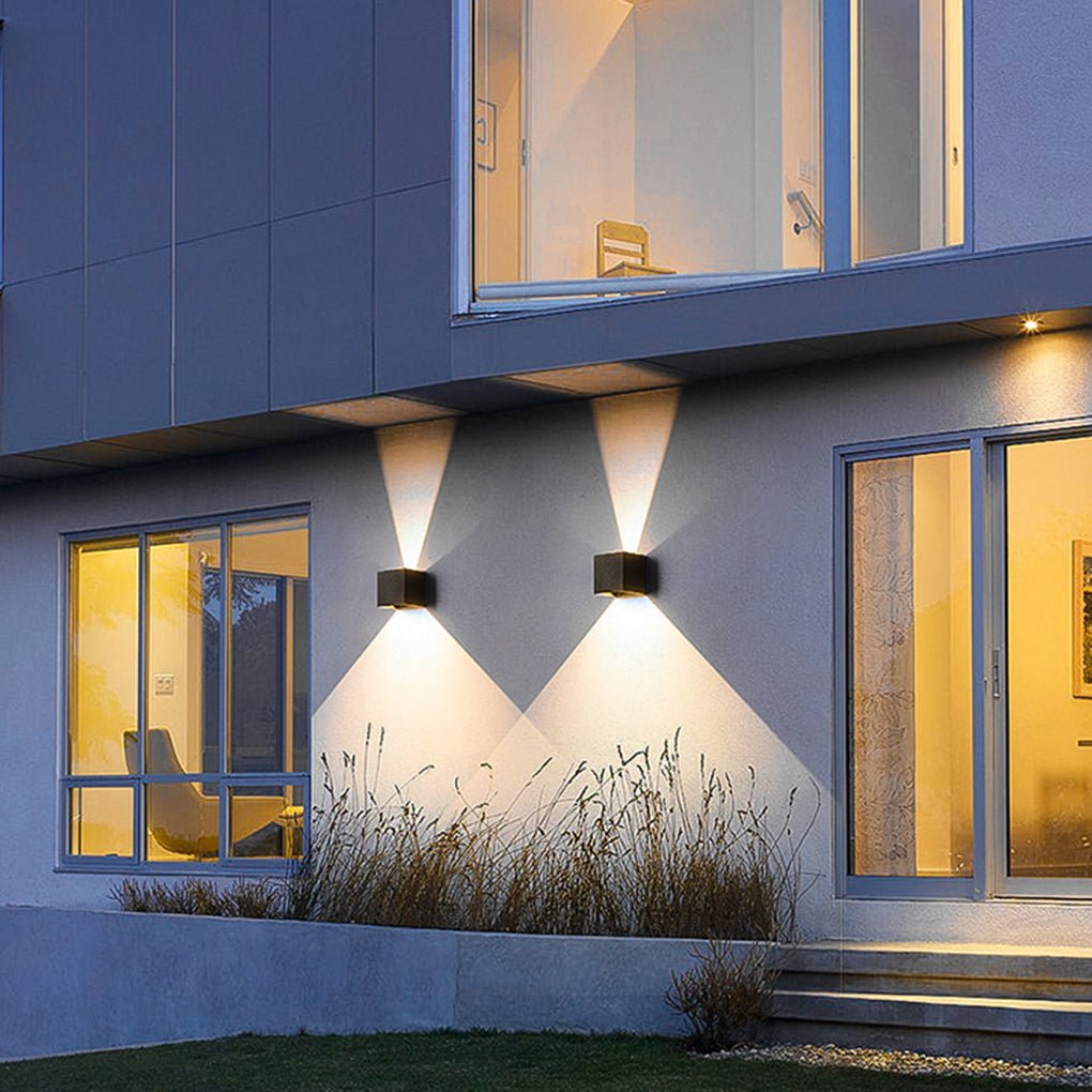Monroe Adjustable Beam Angle Aluminum Outdoor Wall Lights