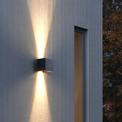 Monroe Adjustable Beam Angle Aluminum Outdoor Wall Lights