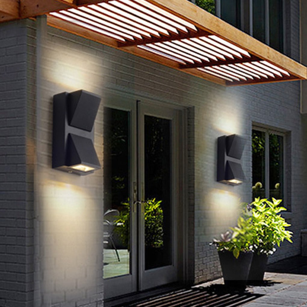 Ronald Classic Unique LED Aluminum Outdoor Wall Lights