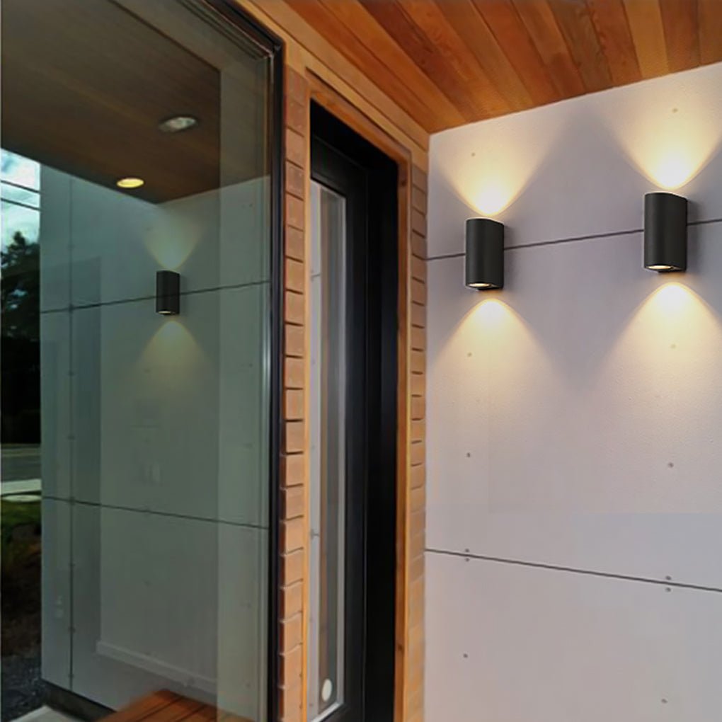 Quintessa Unique LED Modern Aluminum Outdoor Wall Lights