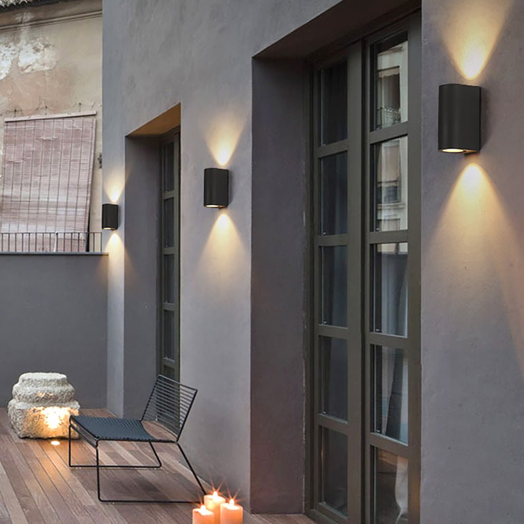 Quintessa Unique LED Modern Aluminum Outdoor Wall Lights
