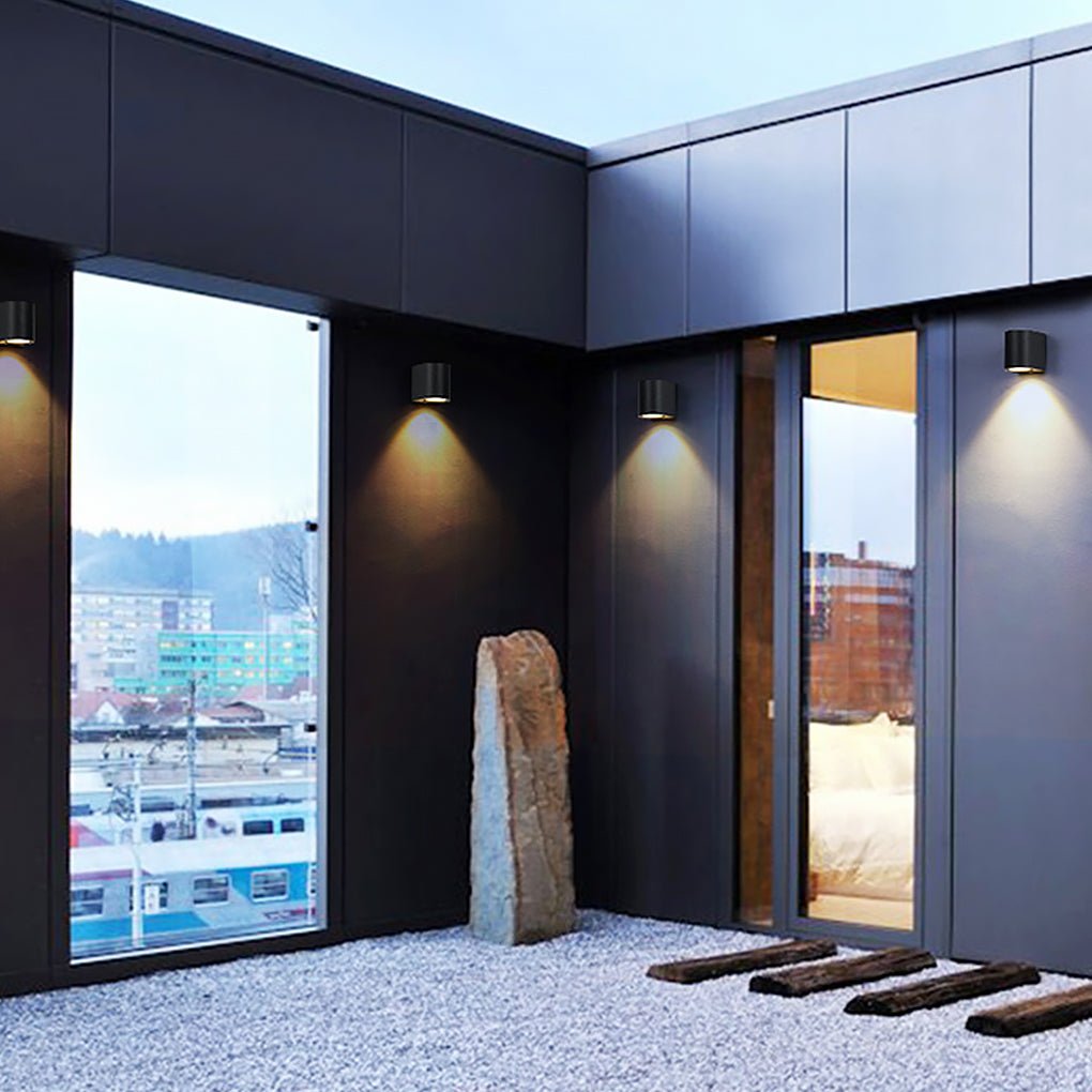 Quintessa Unique LED Modern Aluminum Outdoor Wall Lights