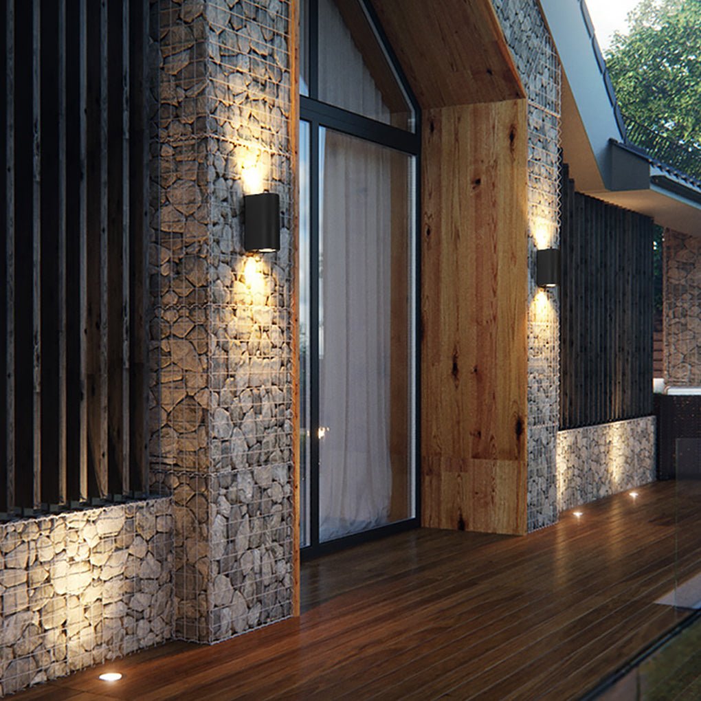 Quintessa Unique LED Modern Aluminum Outdoor Wall Lights