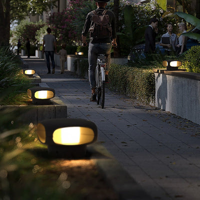 Forbes Square LED  Modern Aluminum Outdoor Wall Fence Post Light