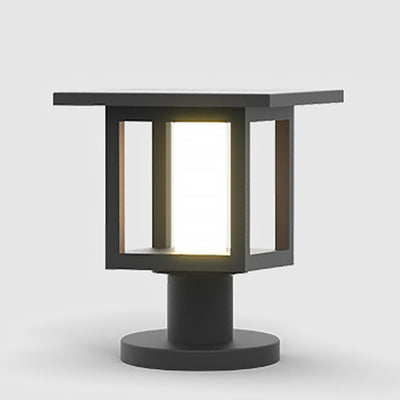 Freea Vintage Wide Top LED Glass Outdoor Post Lights
