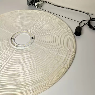 Noveno Pendant Lamp Bamboo Washi Paper Round