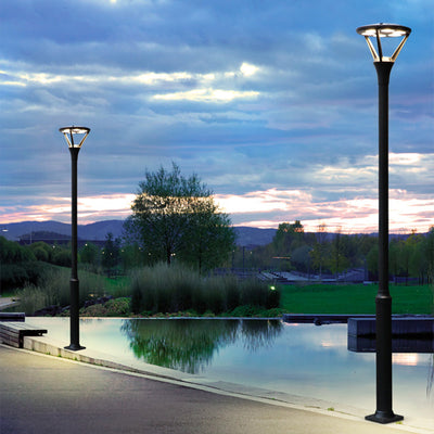 Sparng Minimalist LED Aluminum Outdoor Post Lights