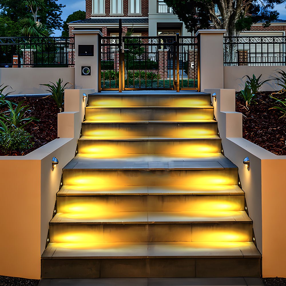 Feda Triangle Aluminum Outdoor Deck Step Light