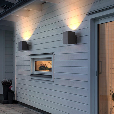 Jimy LED Classic Unique Aluminum Outdoor Wall Sconces