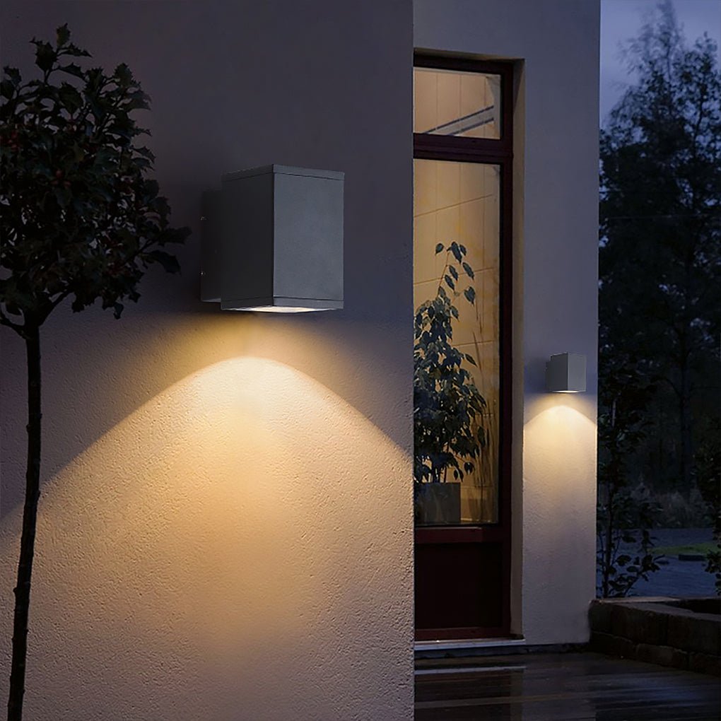 Jimy LED Classic Unique Aluminum Outdoor Wall Sconces