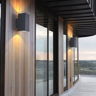 Jimy LED Classic Unique Aluminum Outdoor Wall Sconces
