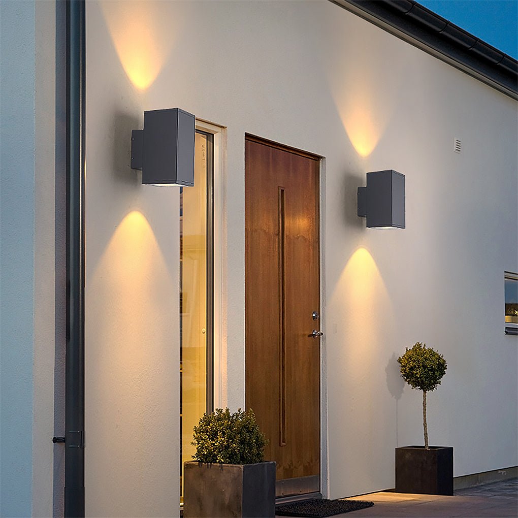 Jimy LED Classic Unique Aluminum Outdoor Wall Sconces