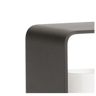 Gladys Rectangular Frame Modern Metal Outdoor Lights