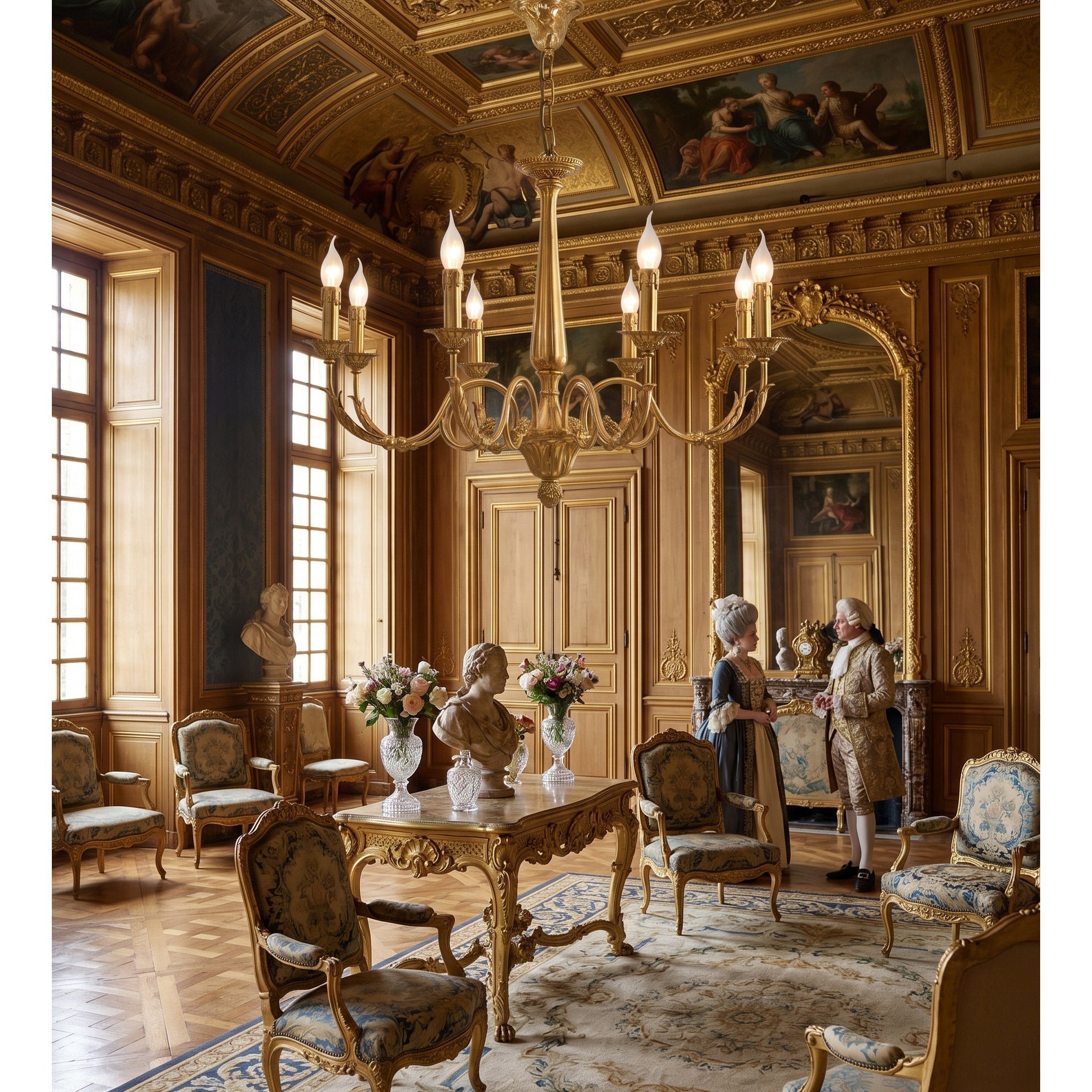 Casivissa Brass Chandelier